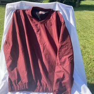 Grand Slam Burgundy V-Neck Pullover
